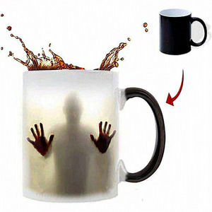 Halloween Heat Sensitive Color Changing Zombie Ceramic Horror‎ Coffee Mug(11oz)